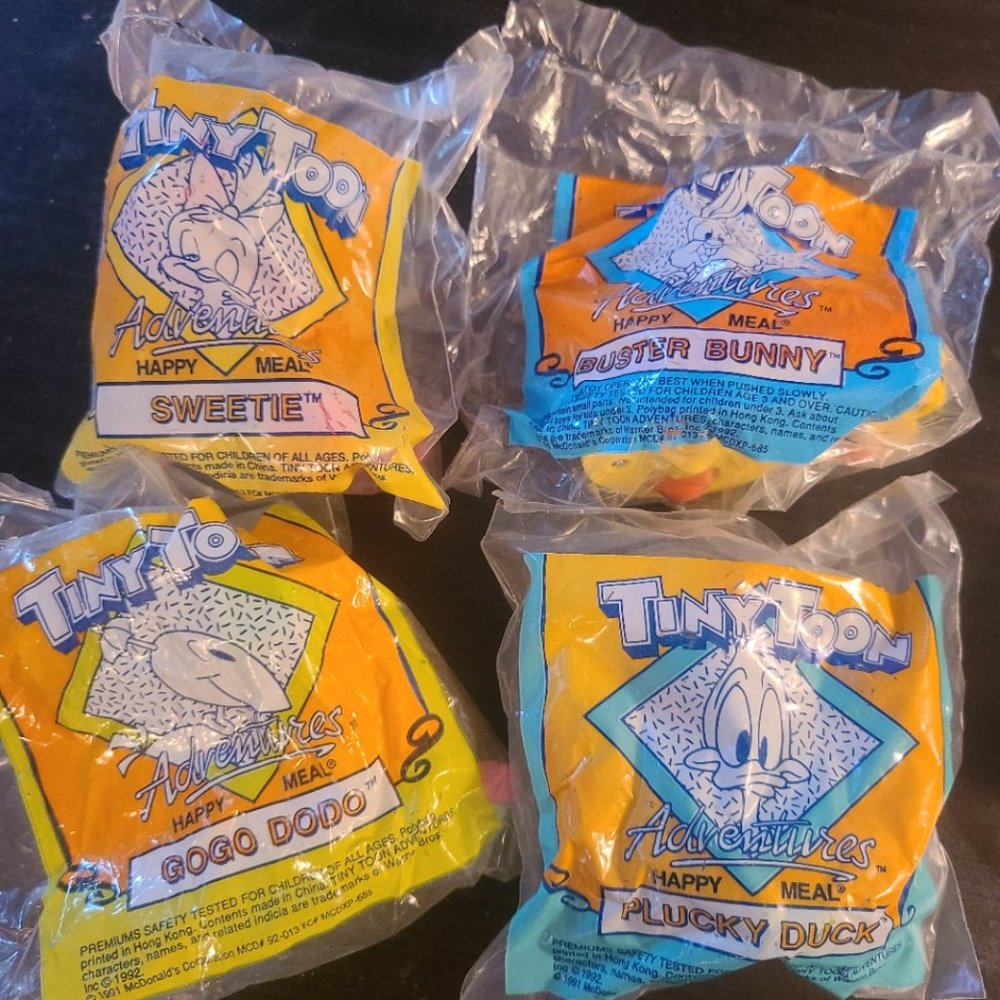 1993 Tiny Toon McDonald's Toys